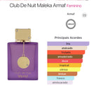 Decante Club De Nuit Maleka Armaf